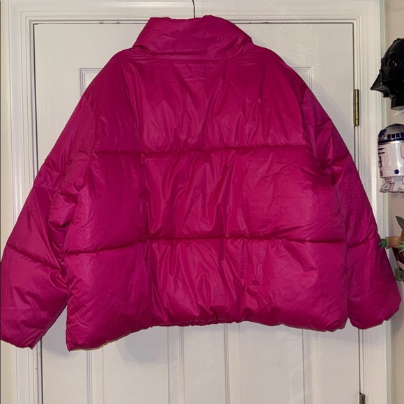Pink Puffer Jacket - Picture 3 of 3